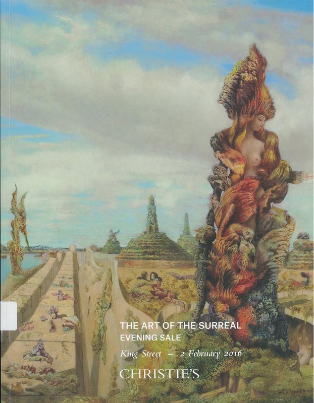 The art of the surreal evening sale : Tuesday 2 February 2016 at 7.00 pm / Christie's cover