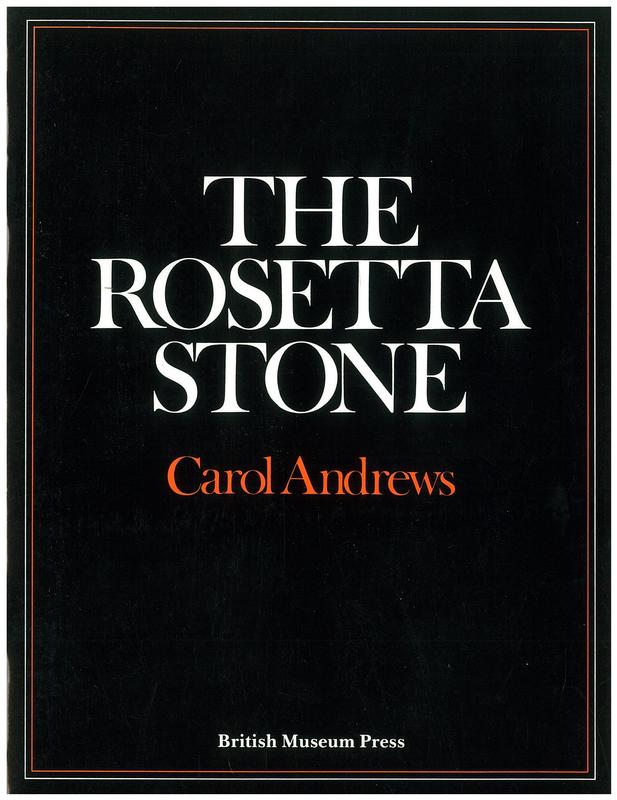The Rosetta Stone cover