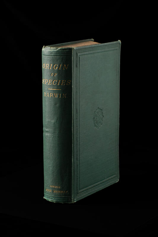 The origin of species by means of natural selection / Charles Darwin cover