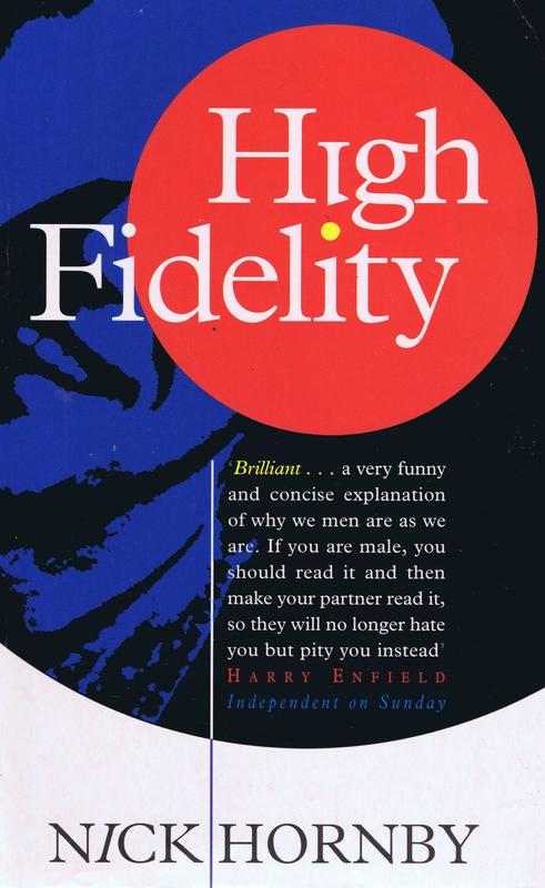 High fidelity / Nick Hornby cover
