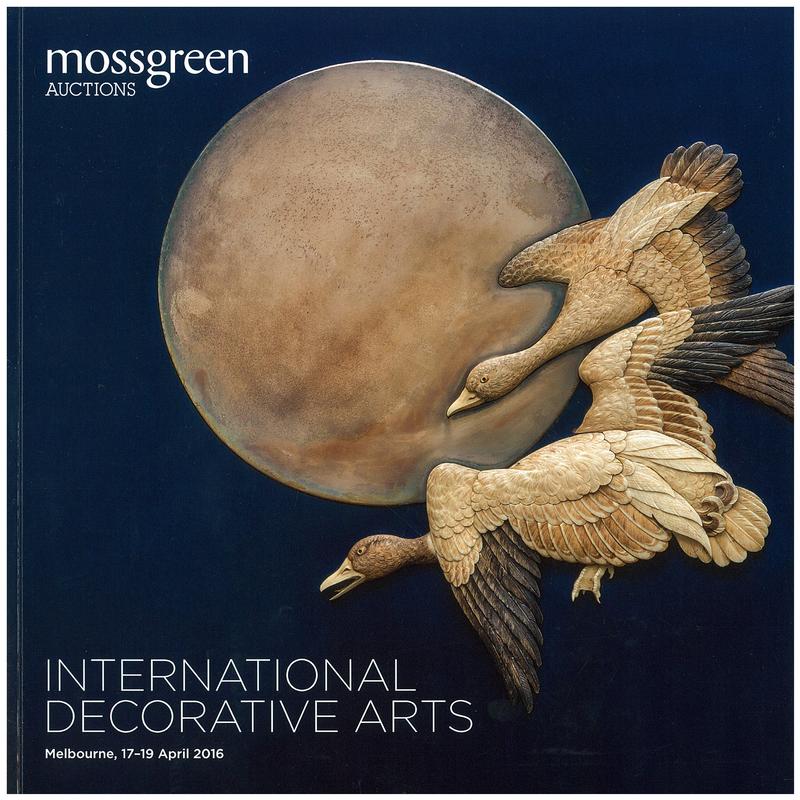 International decorative arts : Melbourne, 17-19 April 2016 / Mossgreen Auctions cover
