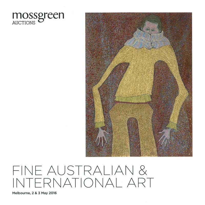 Fine Australian and international art : Melbourne, 2 & 3 May 2016 / Mossgreen Auctions cover