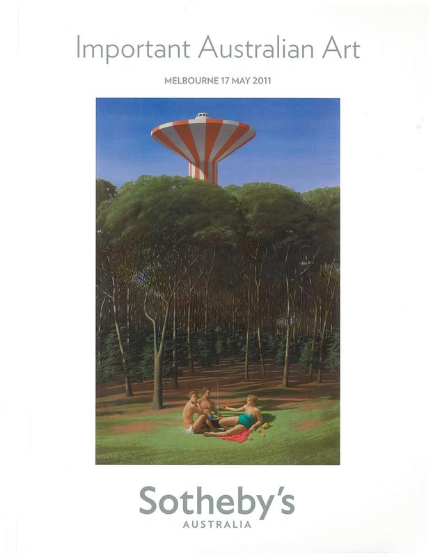 Important Australian art including the estate of the late Mrs Marjory Green : auction in Melbourne, Tuesday 17 May 2011 / Sotheby's Australia cover