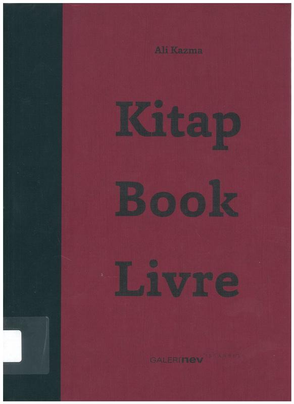 Kitap, book, livre / Ali Kazma cover