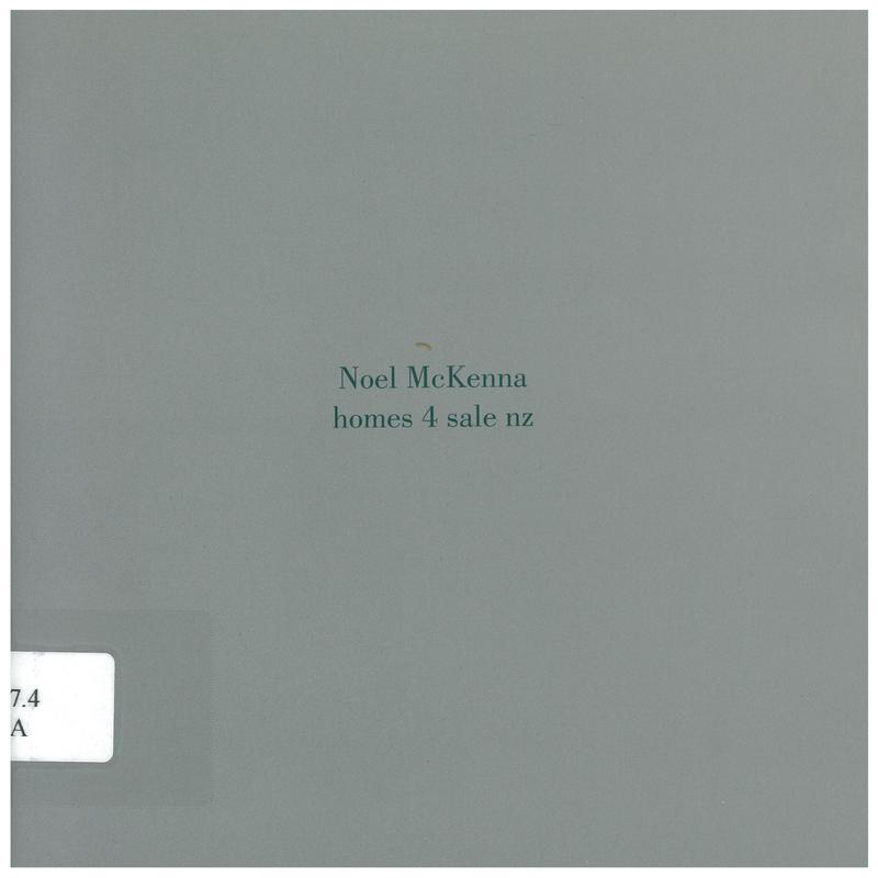 Noel McKenna : homes 4 sale nz cover