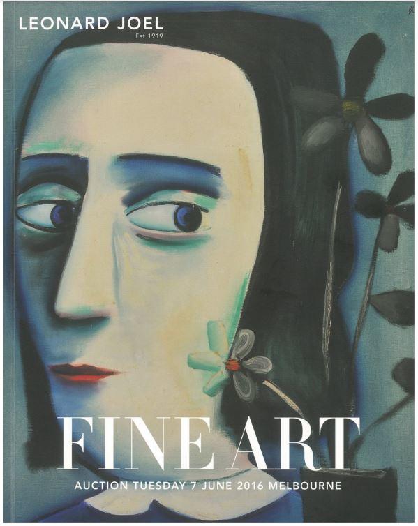 Fine art auction : Tuesday 7 June 2016 at 6.30pm, Melbourne / Leonard Joel cover