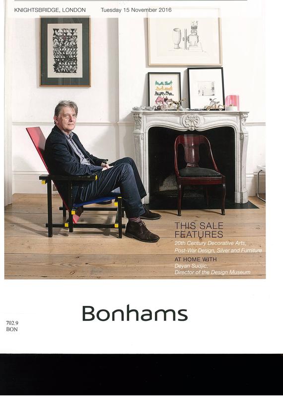 Home & interiors : Knightsbridge, London : sale, Tuesday 15 November 2016, 10:00 / Bonhams cover