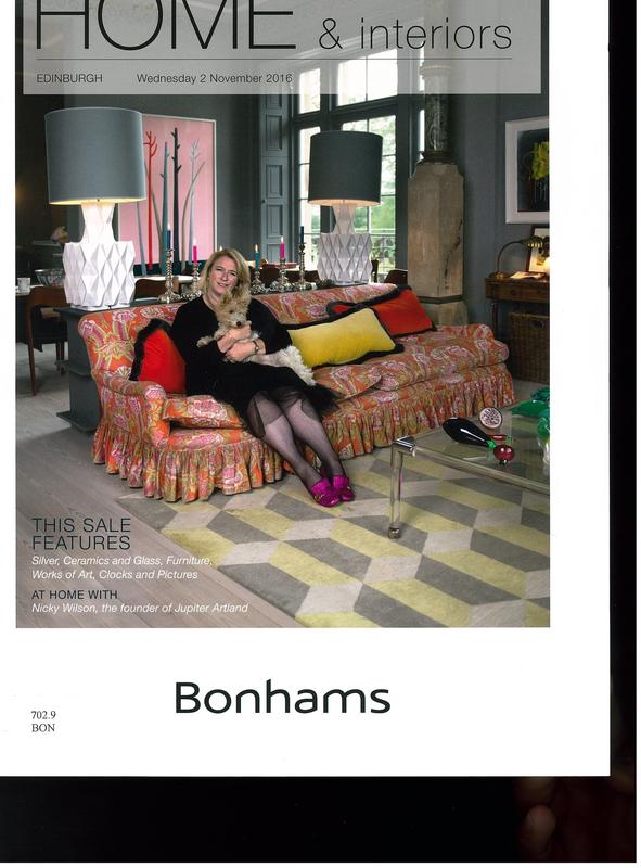 Home & interiors : Edinburgh : sale, Wednesday 2 November 2016 / Bonhams cover