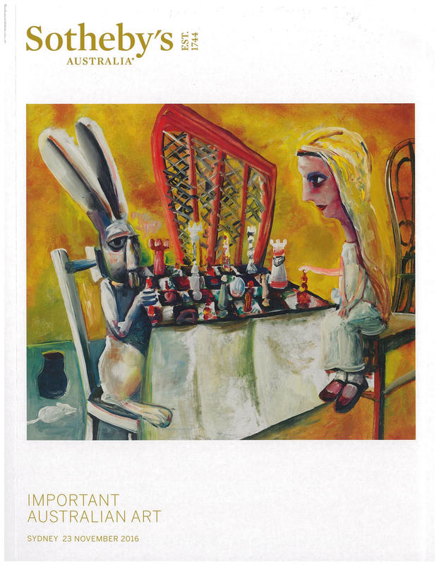 Important Australian art : auction in Sydney, 23 November 2016 / Sotheby's Australia cover
