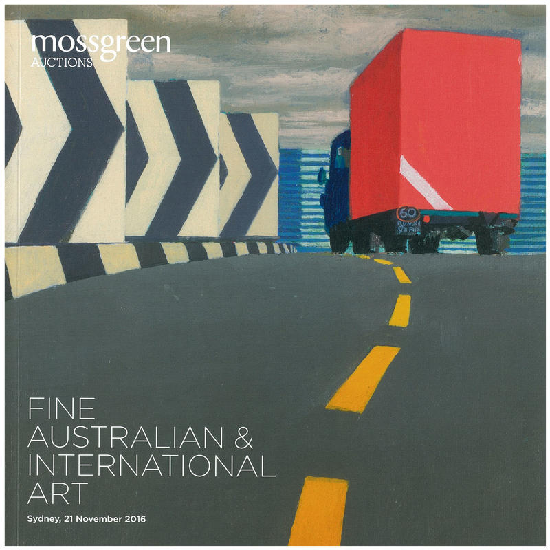 Fine Australian & international art : Sydney, 21 November 2016 / Mossgreen Auctions cover