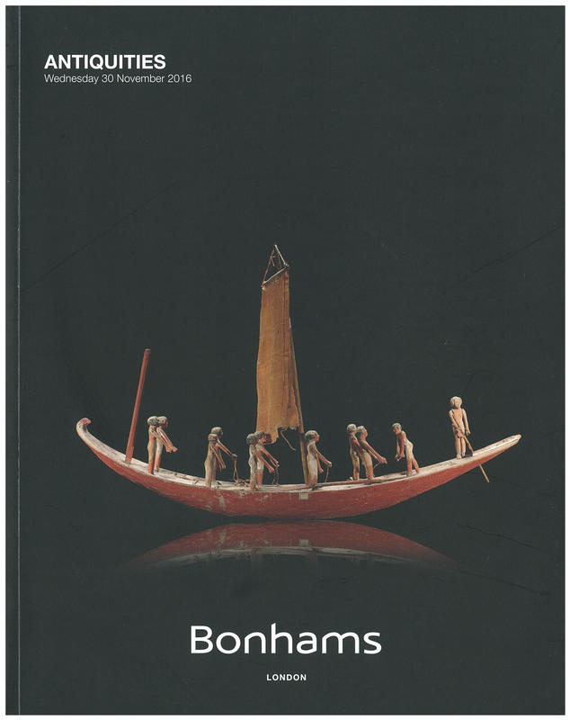 Antiquities : Wednesday 30 November 2016 / Bonhams 1793 Limited cover