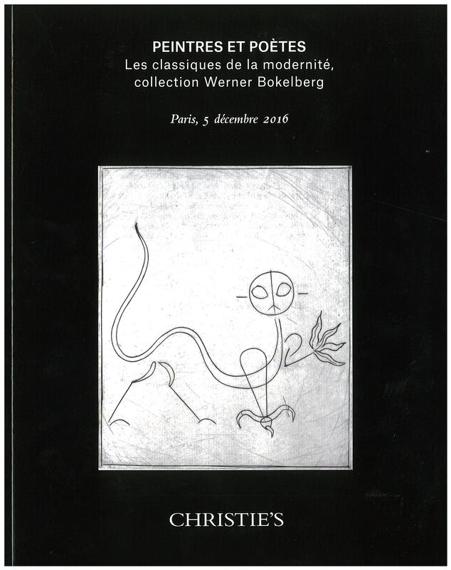 Peintres et poetes : les classiques de la modernite, collection Werner Bokelberg / Christie's cover