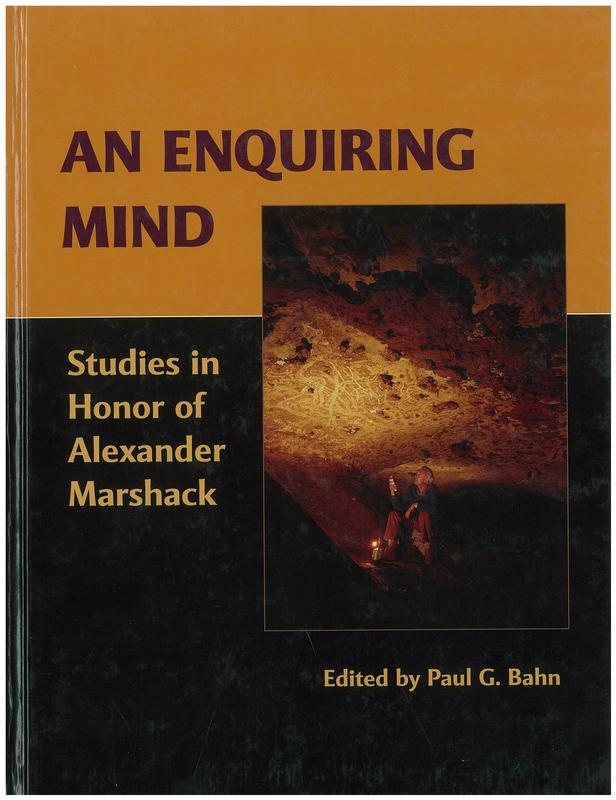 An enquiring mind : studies in honor of Alexander Marshack / edited by Paul G. Bahn cover