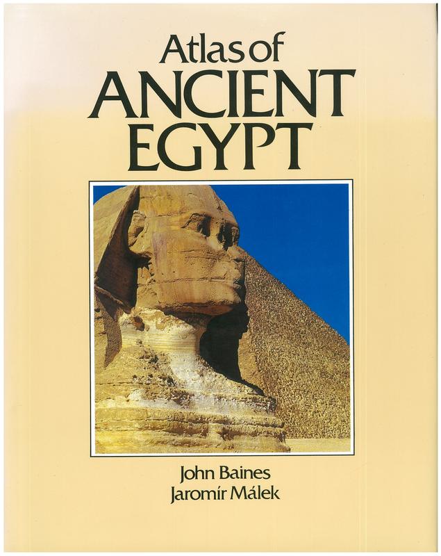 Atlas of ancient Egypt cover