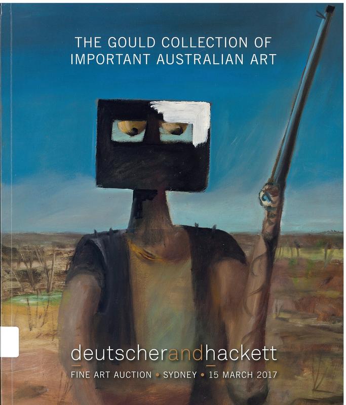 The Gould Collection of important Australian art : fine art auction, Sydney, 15 March 2017 / Deutscher and Hackett cover
