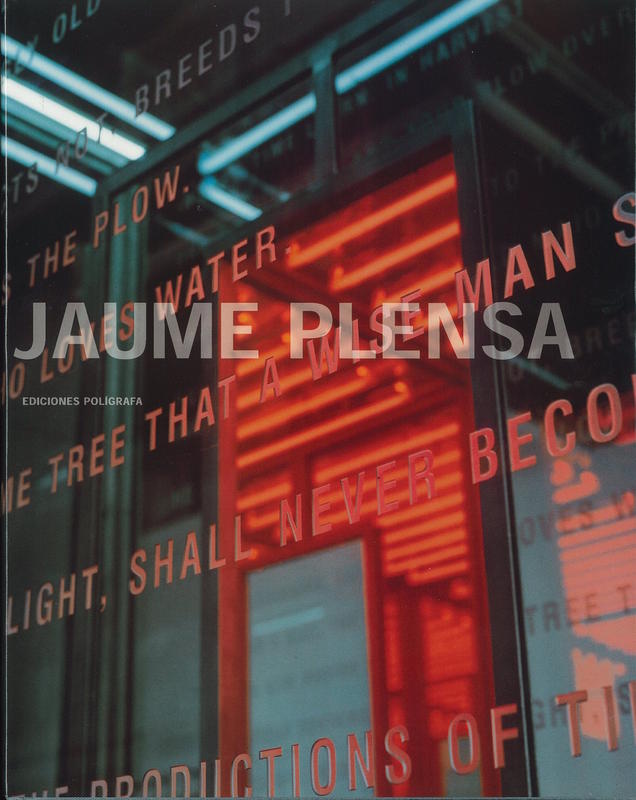 Jaume Plensa / edited by Carsten Ahrens cover