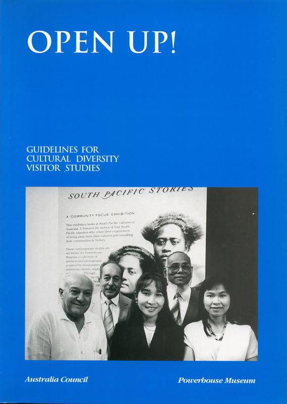 Open up! : guidelines for cultural diversity visitor studies / Hamish Robertson, Pino Migliorino cover