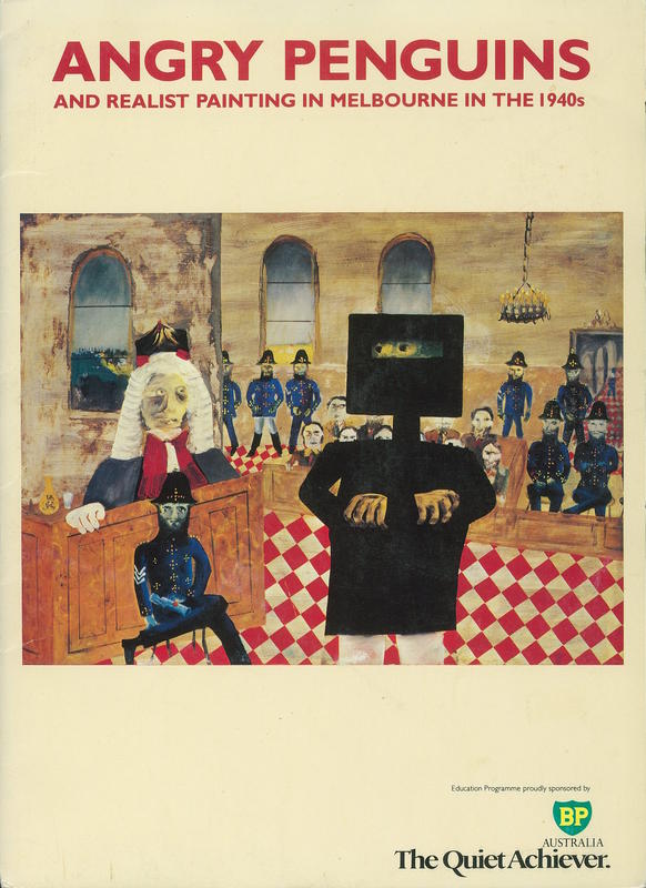 Angry Penguins and realist painting in Melbourne in the 1940s / BP Australia cover