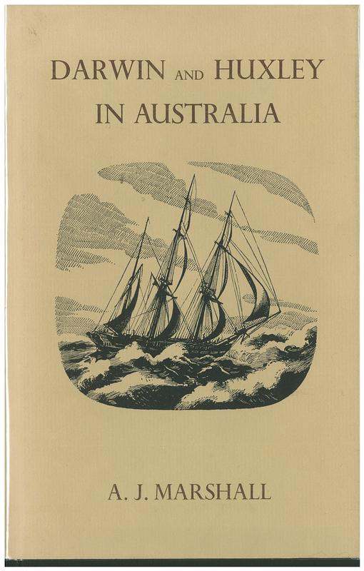 Darwin and Huxley in Australia / A. J. Marshall cover
