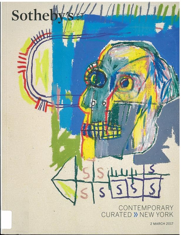 Contemporary curated, New York : auction in New York, 2 March 2017 / Sotheby's cover