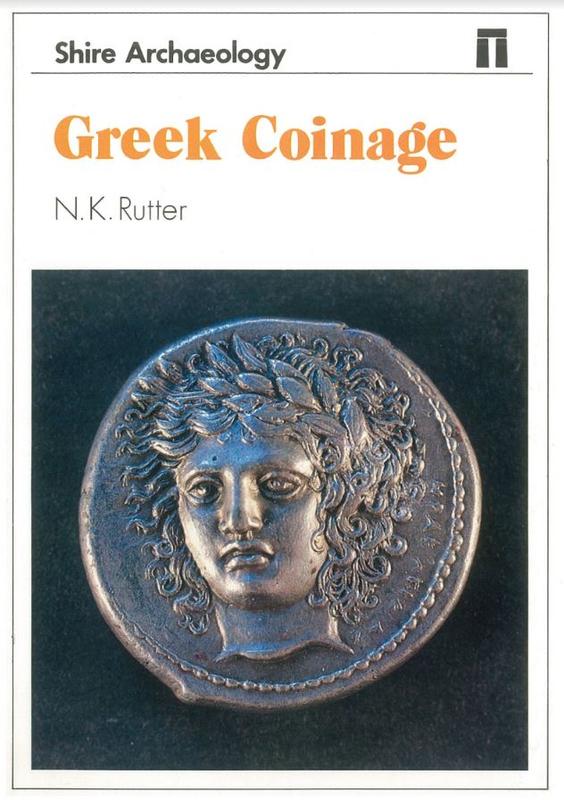 Greek coinage / N. K. Rutter cover