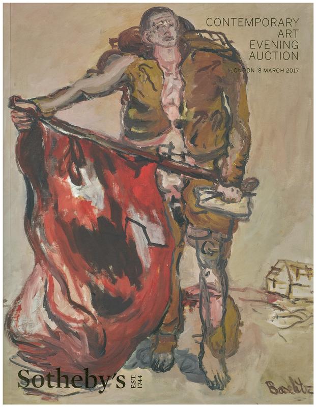 Contemporary art evening auction : auction in London, 8 March 2017 / Sotheby's cover