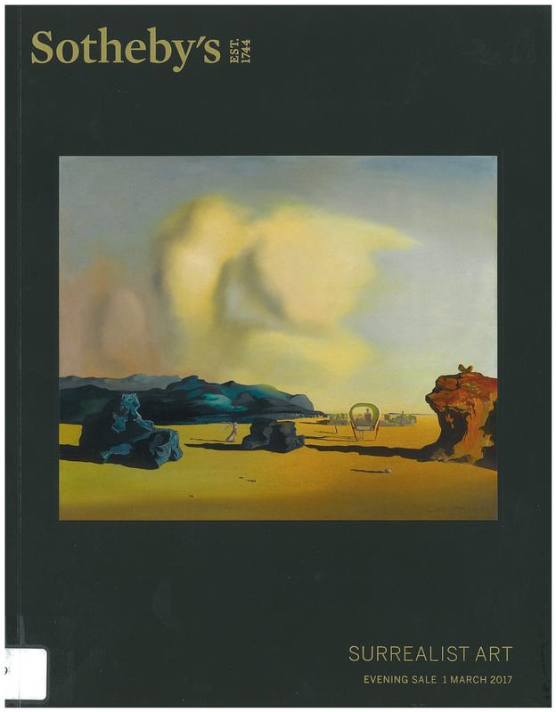 Surrealist art evening sale : auction in London, 1 March 2017 / Sotheby's cover