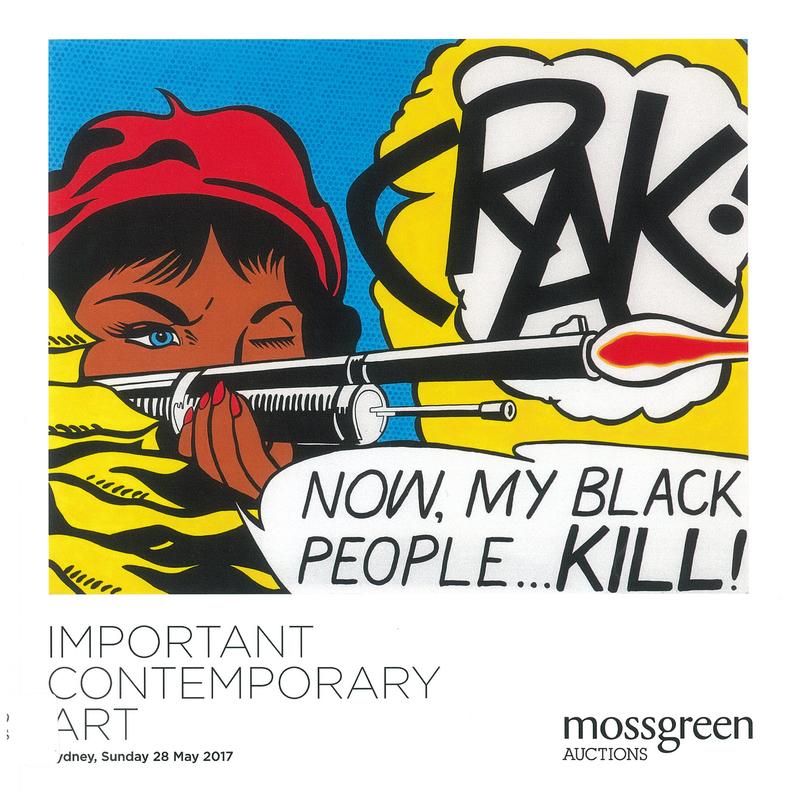 Important contemporary art : Sydney, Sunday 28 May 2017 / Mossgreen Auctions cover