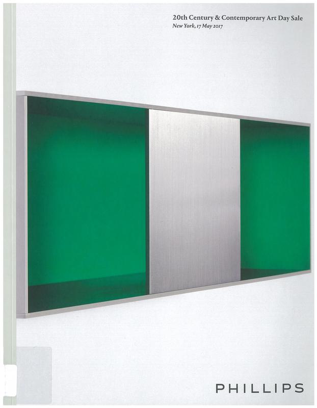 20th century and contemporary art day sale : New York, 17 May 2017 / Phillips cover