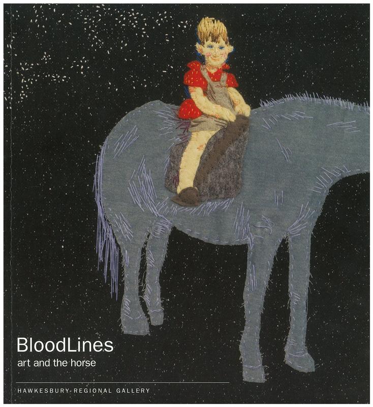 Bloodlines : art and the horse / curated by Peter Fay cover