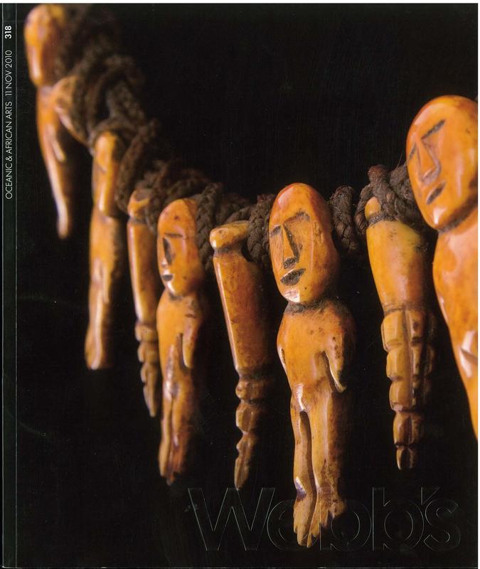 Important Oceanic and African art, including the Merton D. Simpson Collection : Thursday 11 November 2010 / Webb's cover