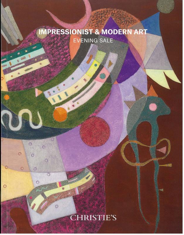 Impressionist and modern art : evening sale, Wednesday 16 November 2016 / Christie's cover