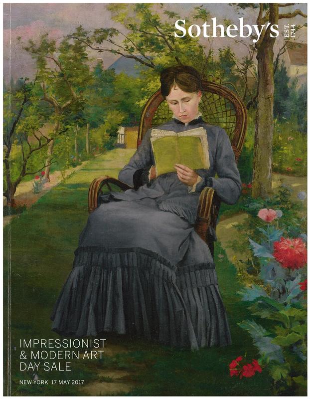 Impressionist and modern art day sale : auction in New York, 17 May 2017 / Sotheby's cover