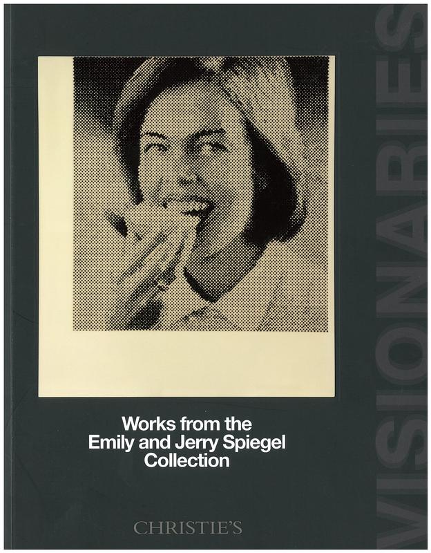 Post-war and contemporary art evening sale : Wednesday 17 May 2017 at 6:30 pm (lots 7B-32B) / Christie's cover