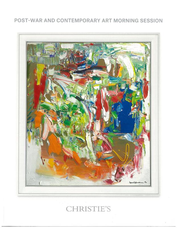 Post-war and contemporary art : morning session, auction Thursday 18 May 2017 at 10.00 am (lots 500-623) / Christie's cover