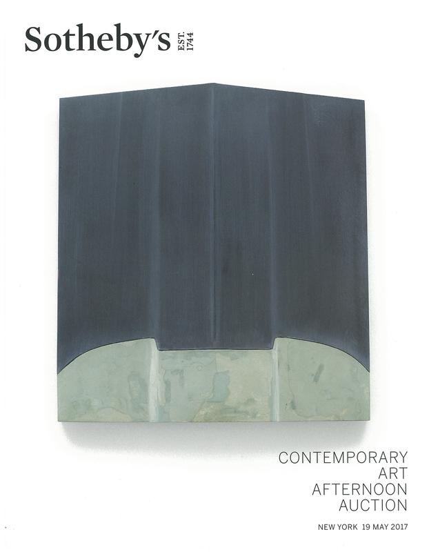 Contemporary art afternoon auction : auction in New York, 19 May 2017 / Sotheby's cover