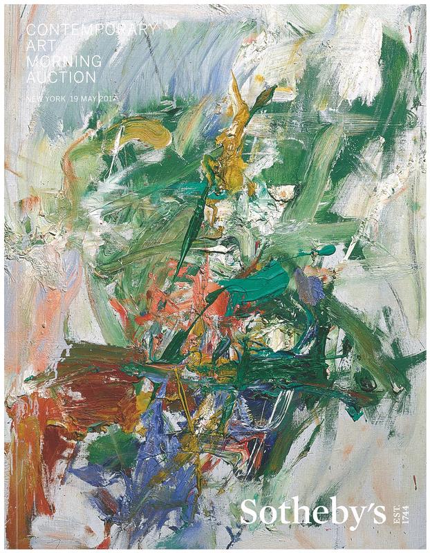 Contemporary art morning auction : auction in New York, 19 May 2017 / Sotheby's cover