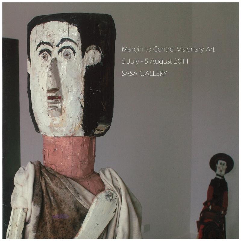 Margin to centre : visionary art / [curated by] Paul Hoban, Prof Colin Rhodes ; edited by Mary Knights cover