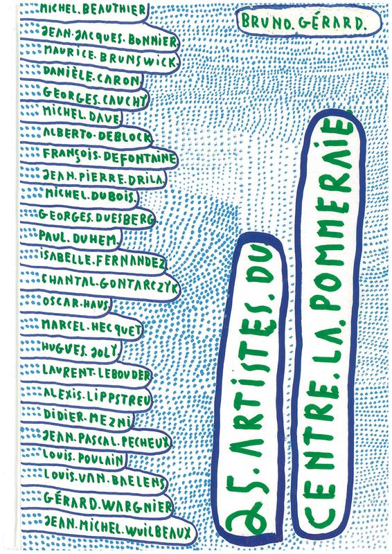 25 artistes du centre "La Pommeraie" / Bruno Gerard cover