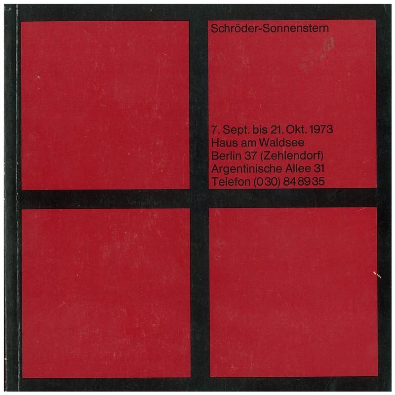 Friedrich Schröder-Sonnenstern cover