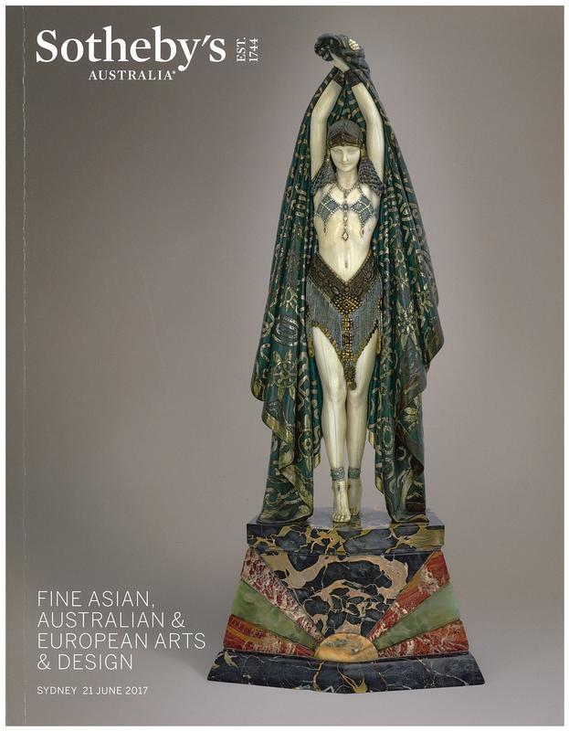 Fine Asian, Australian & European arts and design : auction in Sydney, 21 June 2017 / Sotheby's Australia cover
