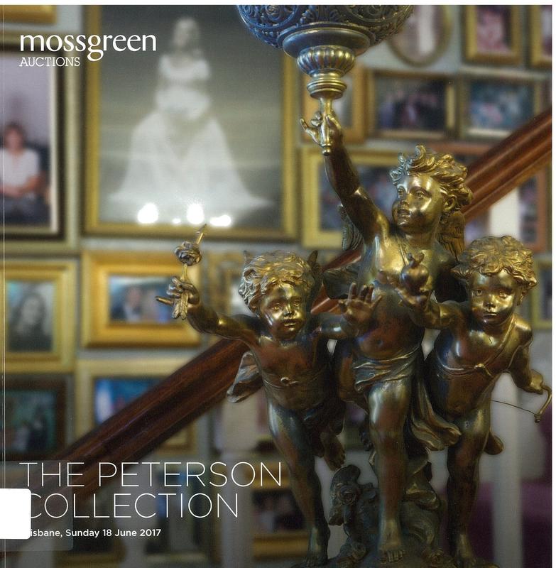 The Peterson Collection : Brisbane, Sunday 18 June 2017 / Mossgreen Auctions cover