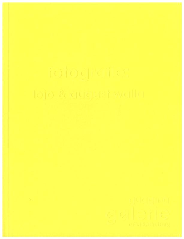 Fotografie : Lejo & August Walla / Nina Katschnig, Gugging Galerie cover