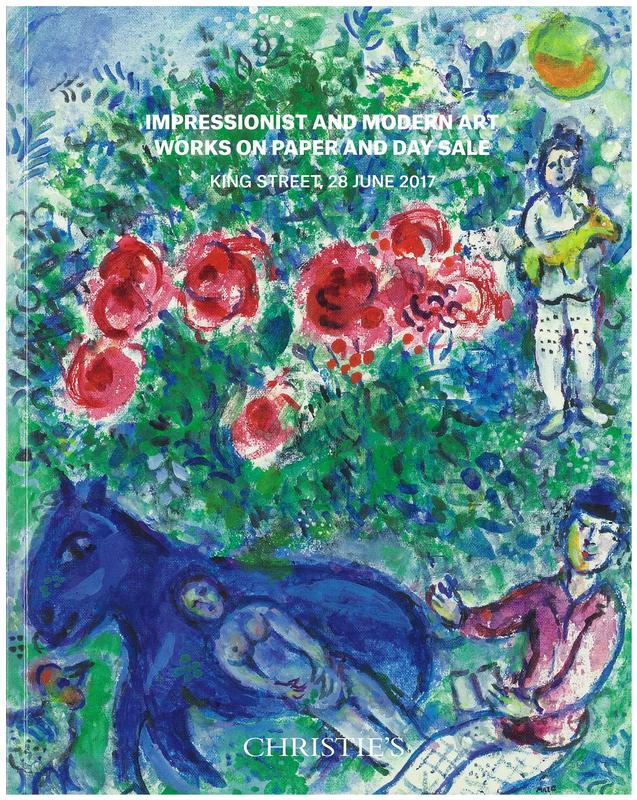 Impressionist and modern art works on paper and day sale : Wednesday 28 June 2017 / Christie's cover