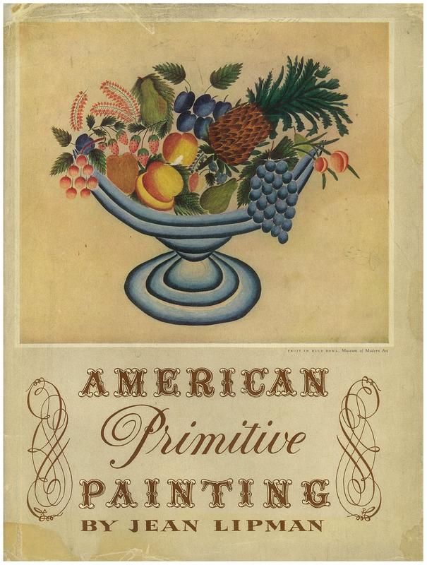 American primitive painting / Jean Lipman cover