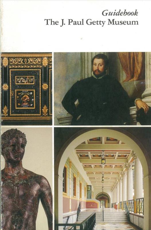 Guidebook: the J Paul Getty Museum / [edited by Sandra Morgan] cover