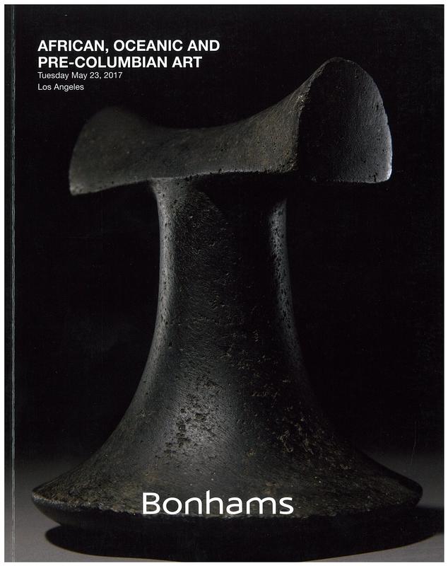 African, Oceanic and Pre-Columbian art : Tuesday May 23, 2010 at 1pm, Los Angeles / Bonhams cover