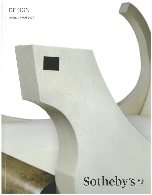 Design : vente a Paris, 17 Mai 2017 / Sotheby's cover