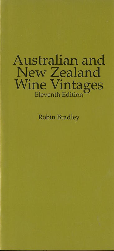 Australian and New Zealand wine vintages /​ Robin Bradley cover