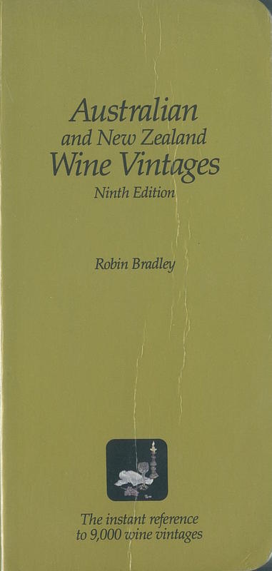 Australian and New Zealand wine vintages /​ Robin Bradley cover